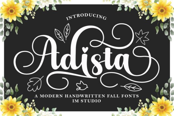 Adista Font for Business Branding