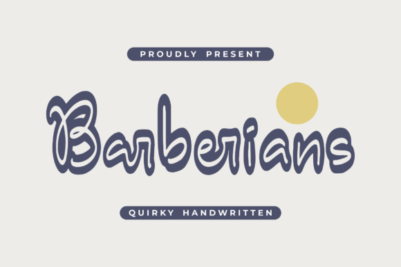 Barberians: A Quirky Font for Bold Campaigns