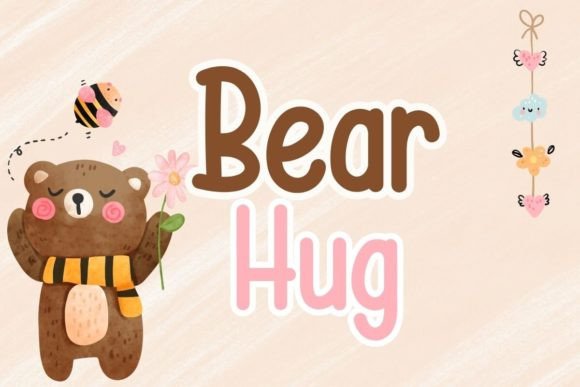 Bear Hug Font: A Warm Typographic Touch