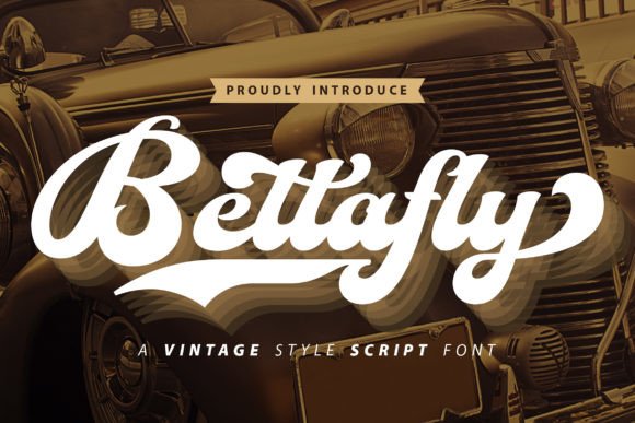 Bettafly: A Magical Script Font for Designers