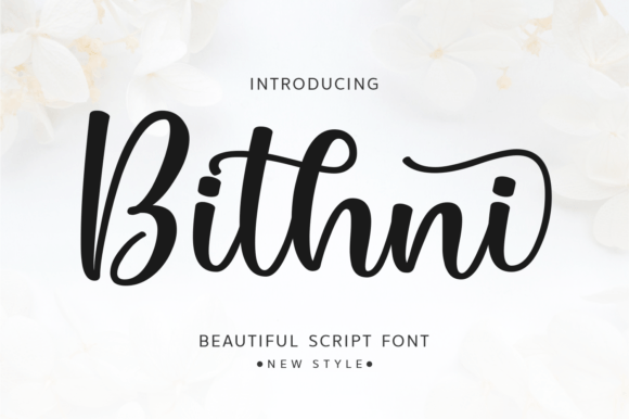 Bithni Font: Elegant Script for Editorial Design