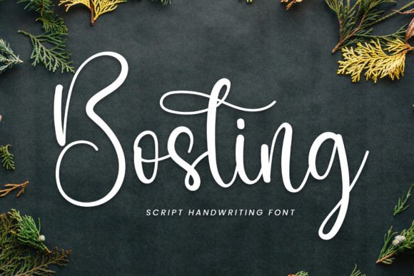 Bosting: A Stylish Font for Small Business Branding