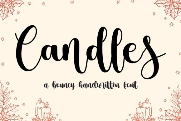 Candles Font: A Whimsy Script for Branding