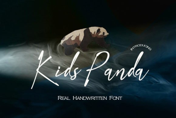 Designing with Kids Panda: A Refined Script Font for Branding