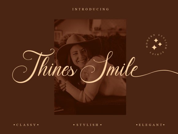 Designing with Thines Smile: A Modern Script Typeface