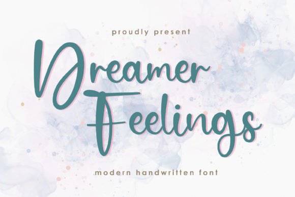 Dreamer Feelings: A Flowing Script Font for Editorial Design
