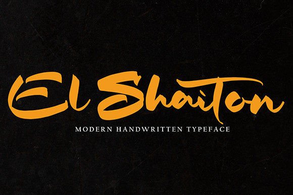 El Shaiton: A Magical Script Font for Editorial Elegance