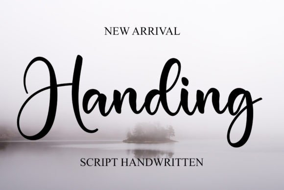 Elevate Web Design with the Handing Script Font