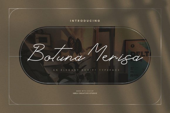 Elevate Your Crafts with Botuna Merisa Script Font