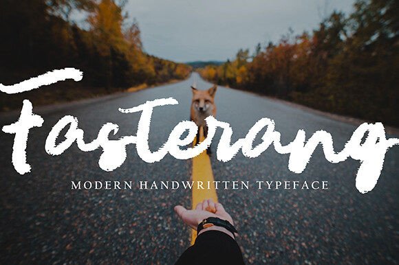 Fasterang: A Stylish Font for Creative Campaigns