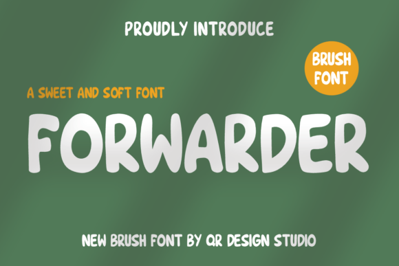 Forwarder Font: A Dynamic Script for Bold Business Branding