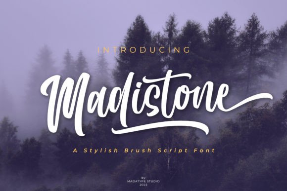 Madistone: The Script Font That Elevates Your Brand