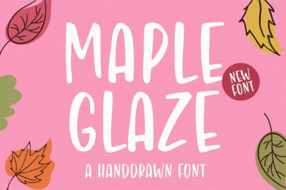 Maple Glaze: A Friendly Script Font for Editorial Design