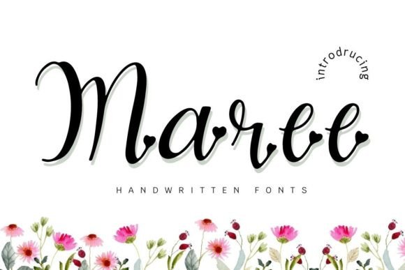 Maree: A Stylish Script Font for Elegant Branding