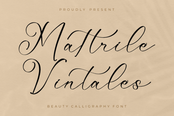 Mattrile Vintales Font Review