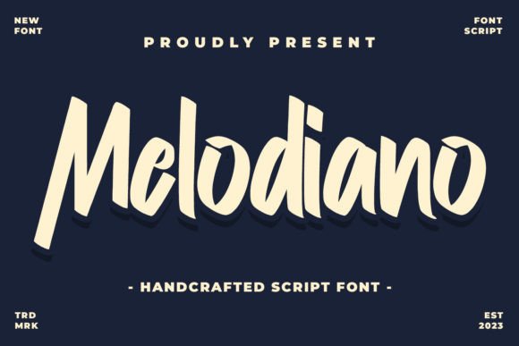 Melodiano Font for Web Design