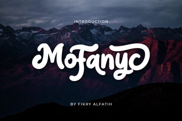 Mofanyc Typeface: Bold Script for Campaign Impact