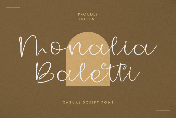 Monalia Baletti: The Elegant Script Font for Makers