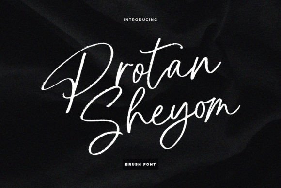Protan Sheyom: A Script Font for Authentic Branding