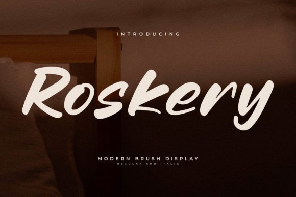 Roskery: The Bold Script Font for Professional Branding