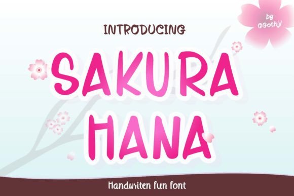 Sakura Hana: A Luxury Script Font for Web Design