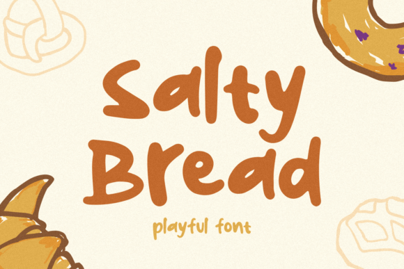 Salty Bread Font for Web Design
