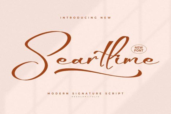 Seartlime: A Modern Script Font for Business Branding