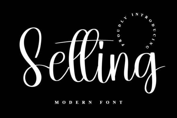Setting Font: A Charming Script for Elegant Designs