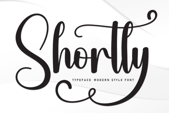 Shortly: A Stylish Font for Campaign Design