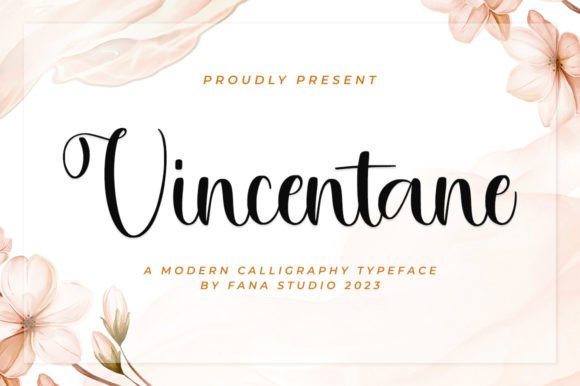 Vincentane: The Stylish Script Font for Modern Campaigns