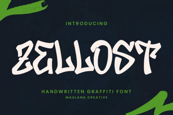 Zellost: The Bold Handwritten Font for Modern Branding